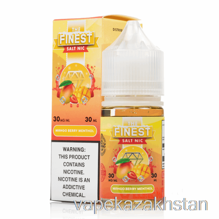 Vape Disposable Mango Berry MENTHOL - The Finest Fruit Edition Salt Nic - 30mL 30mg